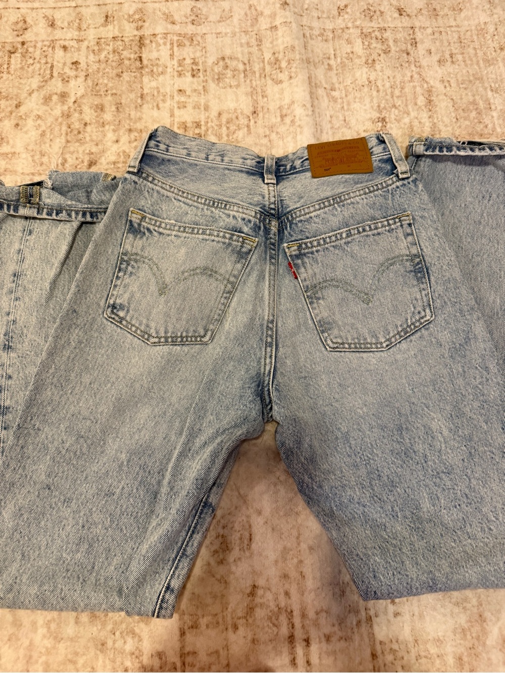 Levi's Light Blue Men’s Straight-Leg Jeans